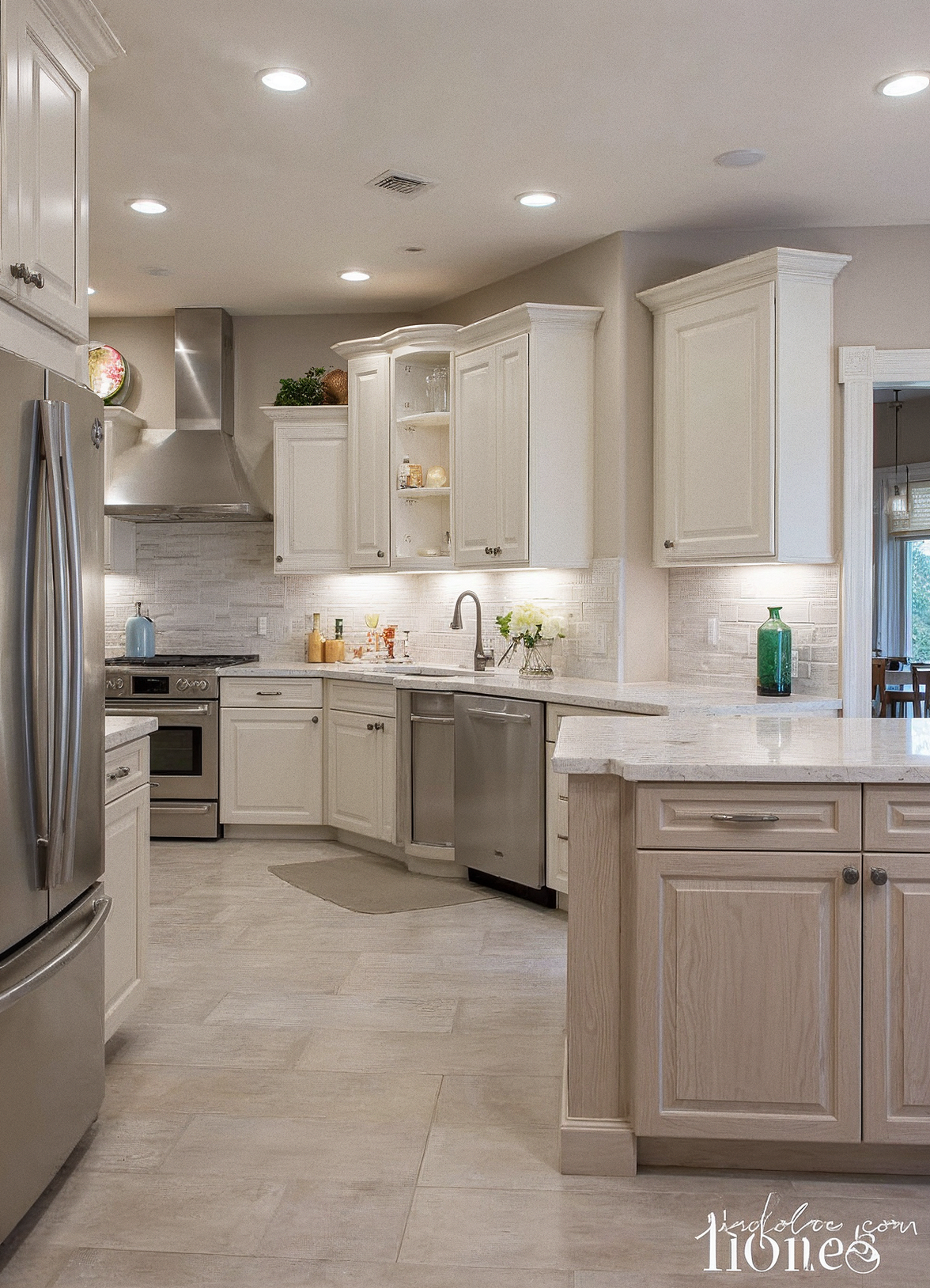 High-quality kitchen remodel showcasing sleek countertops, stylish cabinets, and upgraded appliances with a spacious and bright atmosphere.