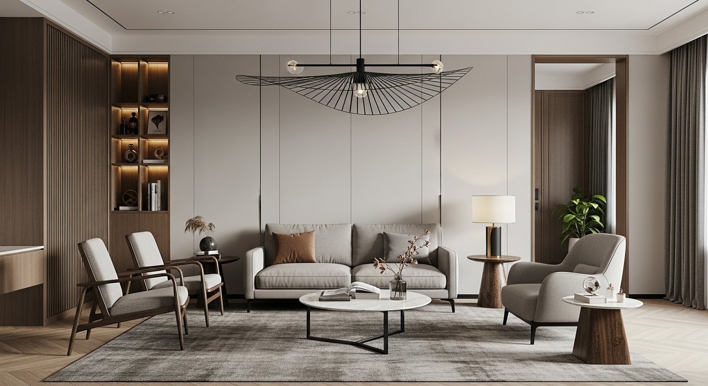Various drawing room styles including traditional, modern, rustic, and eclectic interior design ideas, blending comfort and aesthetics for 2025.